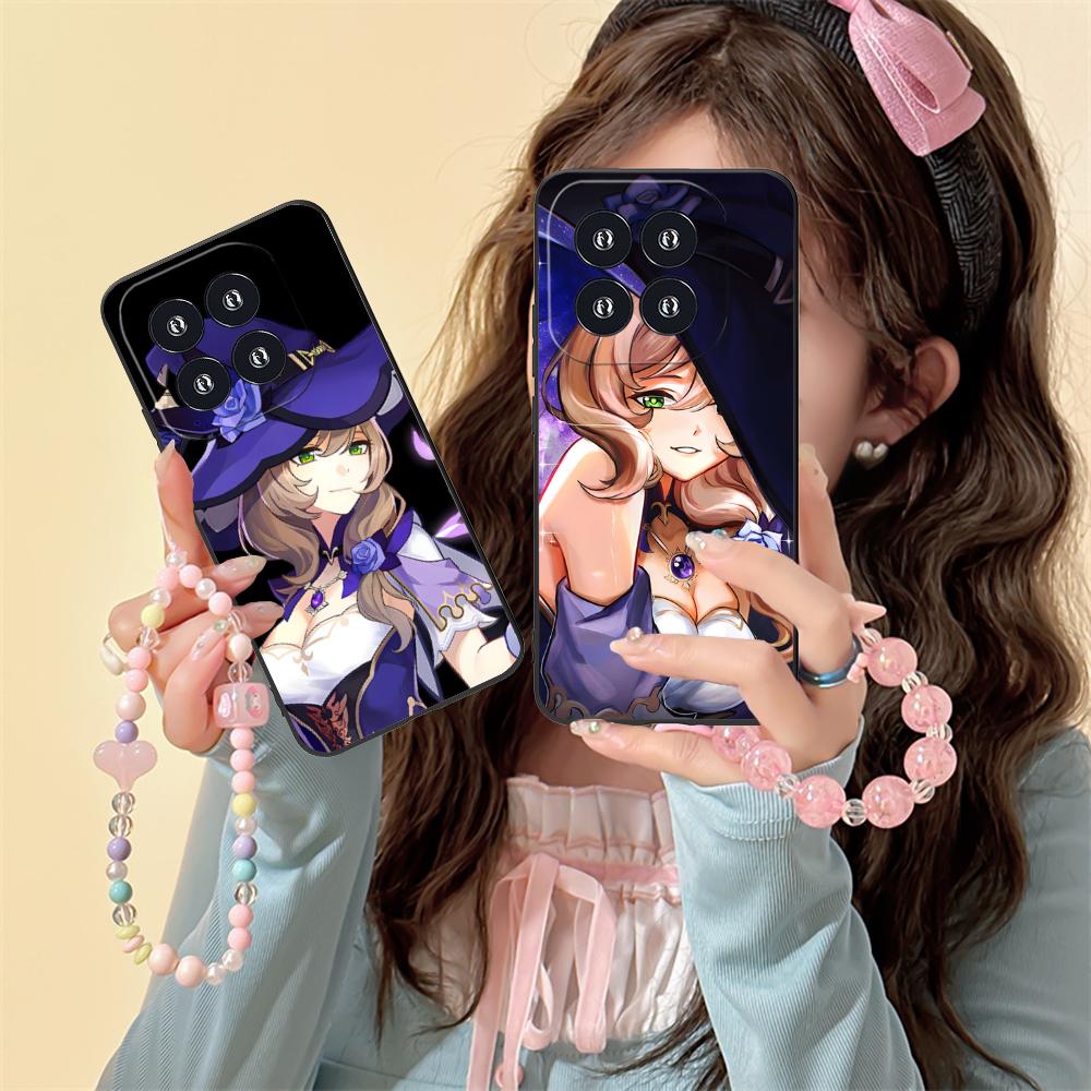 Игровой чехол для мобильного телефона GI Lisa для Xiaomi 15 14 13 12 Mi 11 T Ultra Lite Pro S X 5G Цветной печатный чехол Чехол Роскошный Красивый