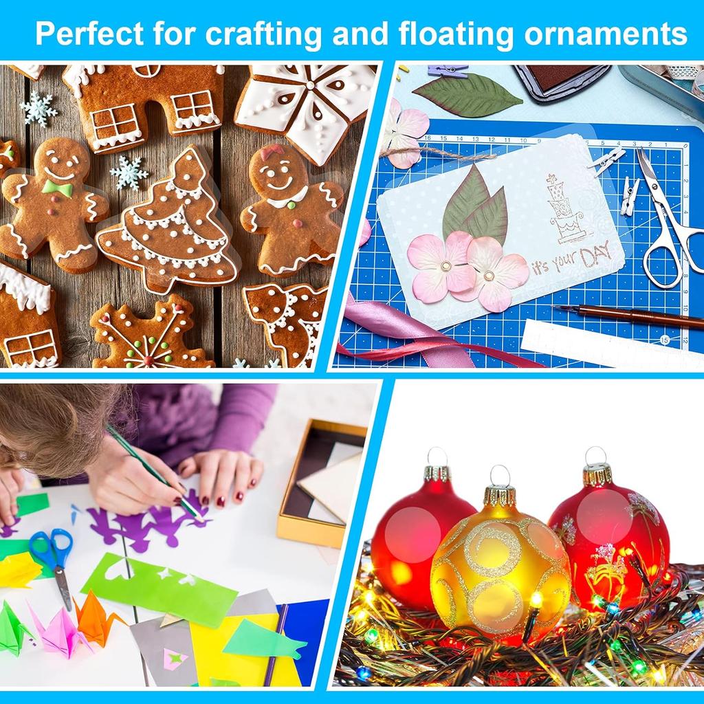 Inkjet Transparency Film, Printable Clear Transparency Sheets, 25 Pack Overhead Projector Film Sheets for Screen Printing, (8.3 x 11.8 inch)