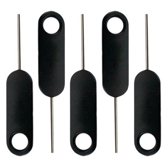 5Pcs Card Pin 12mm Mobile Phone Universal Anti-lost SIM Card Remover Tray Eject