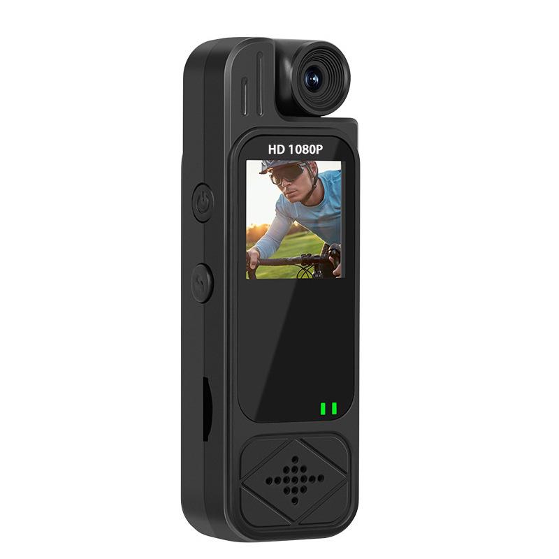 Экшн-камера для большого пальца для велоспорта и альпинизма - HD 1080p сверхширокоугольная