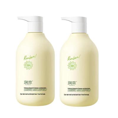 Детский шампунь и гель для душа с ромашкой
