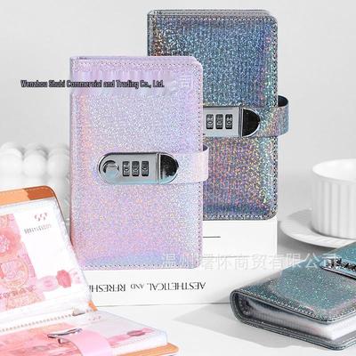 Кристаллический кодовый замок A6 Книга для накопления денег и Альбом 2026