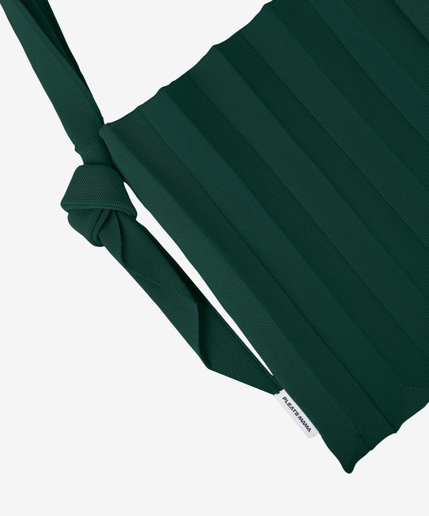 Сумка через плечо Pleatsmama Новая Глубокий Зеленый