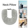 Поддержка шеи Самонаполняющаяся подушка для путешествий Износостойкая супермягкая портативная конструкция без наполнителя Набивная дорожная наволочка для шеи