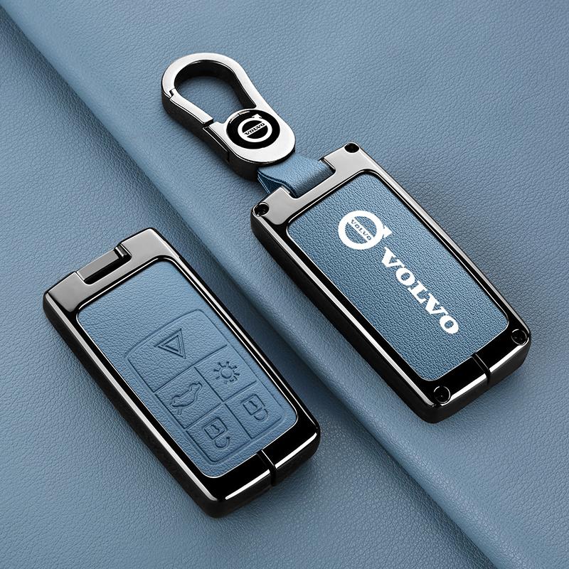 Чехол-держатель для корпуса брелока автомобиля из цинкового сплава Для Volvo S60 S80 V60 XC60 XC70 S60L S80L V40 XC90 Аксессуары для полной защиты