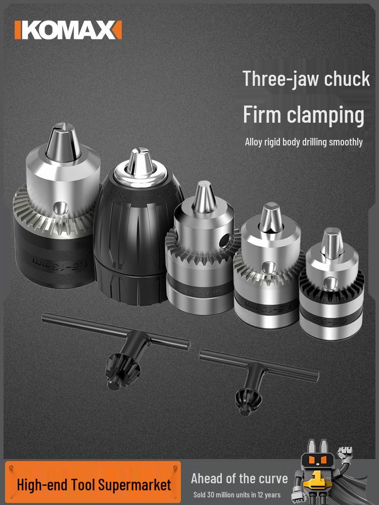Komax Universal Drill Chuck Adapter for Electric Drill, Hammer, Grinder, Wrench