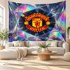 Manchester United Wall Tapestry, Soft Fabric Wall Hanging, Decorative Backdrop For Bedroom Home Wall Art