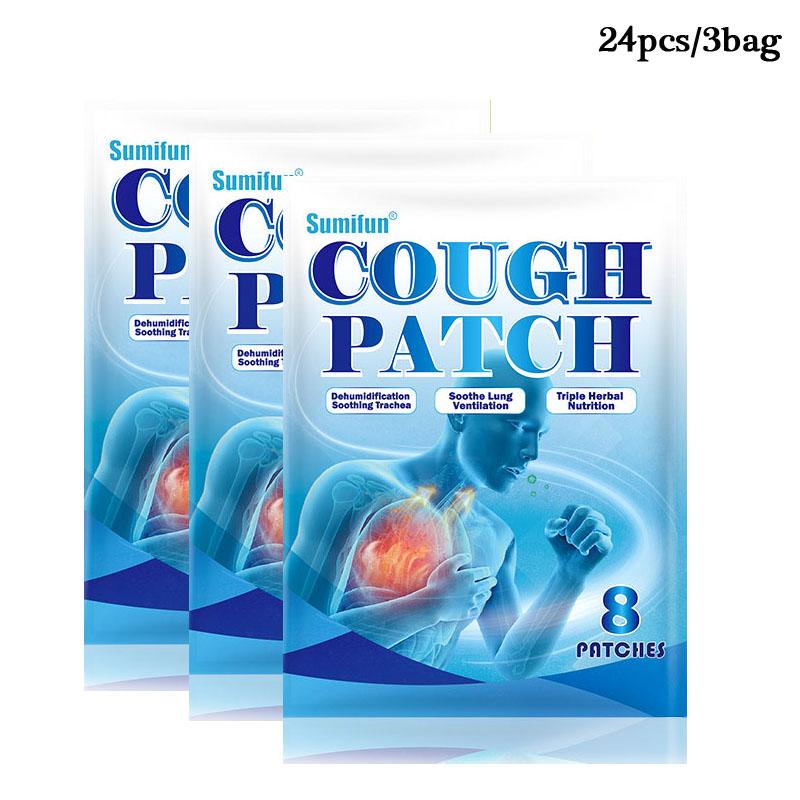 Sumifun 8 шт./пакет, медицинские пластыри, наклейка на пупок, акупунктурные пластыри, пластыри от кашля