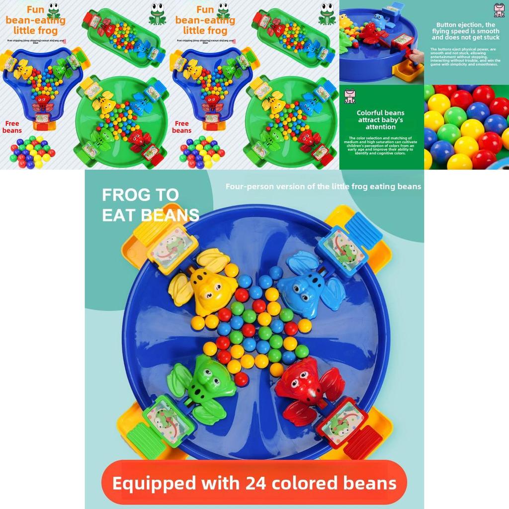 Лягушка, поедающая бобы. Семейная интерактивная настольная игра из пластика для детей и подростков