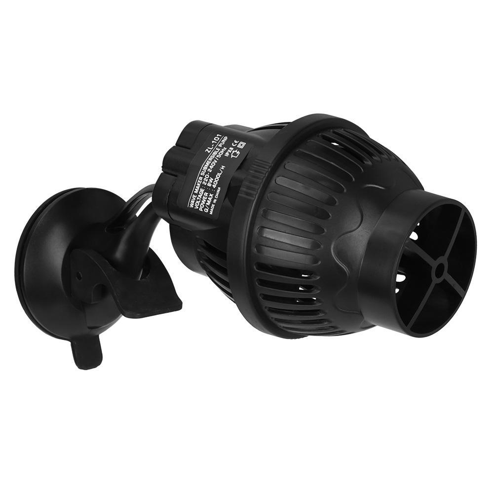 8W Powerful Mini Wavemaker Pump for Aquarium Fish Tank with Suction Cup Base