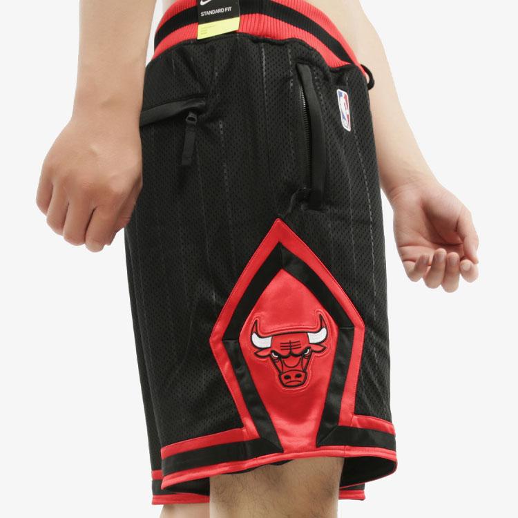 Nike Баскетбольные шорты мужские черные с красным AV6608-010