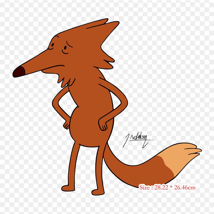 Fox Gif Iron On Heat Transfer Printing Vinyl Patches Sticker for Clothes DIY Appliques Washable Patches