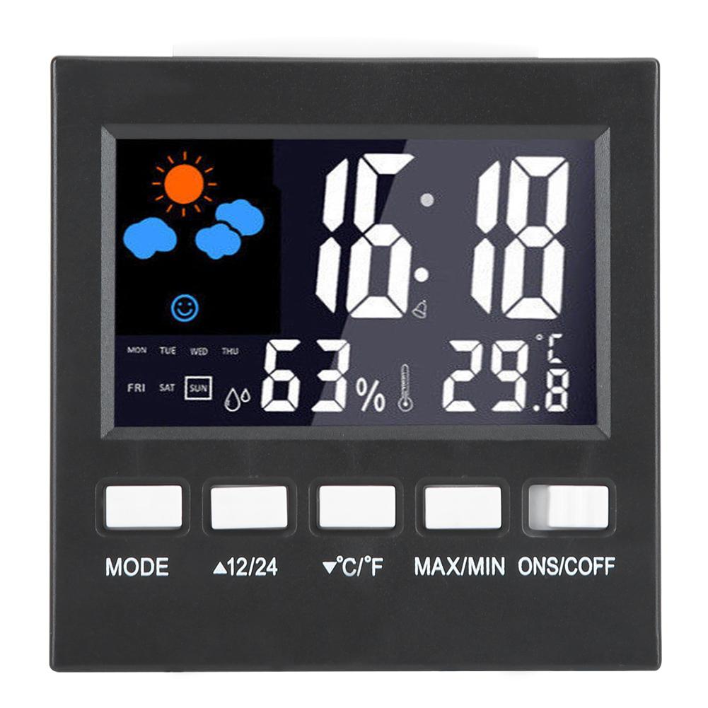 Цифровой бытовой термометр гигрометр тестер температуры и влажности воздуха измерительный прибор