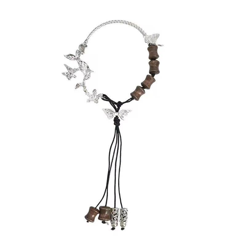 Изысканный браслет-бабочка от Chendie: Легкая роскошь, элитный этнический стиль для девочек