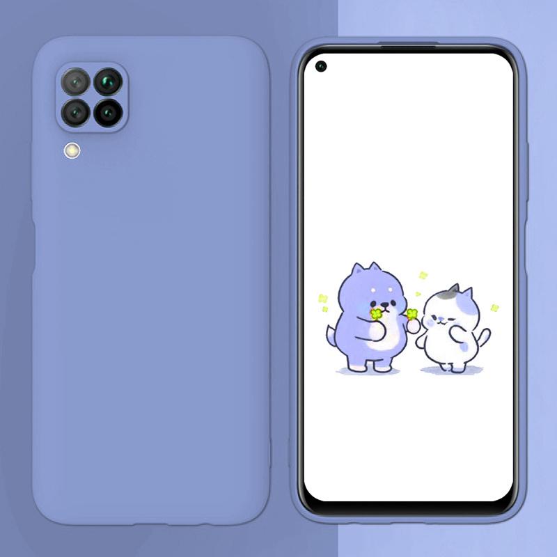 Мягкий и простой чехол ярких цветов для Huawei P40 Lite E P40 Pro P40 Lite 5G 4G, тонкий матовый силиконовый чехол