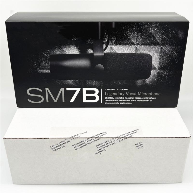 SM7B Dynamic Microphone for Live Broadcasts, Recording Studio, and Professional Dubbing