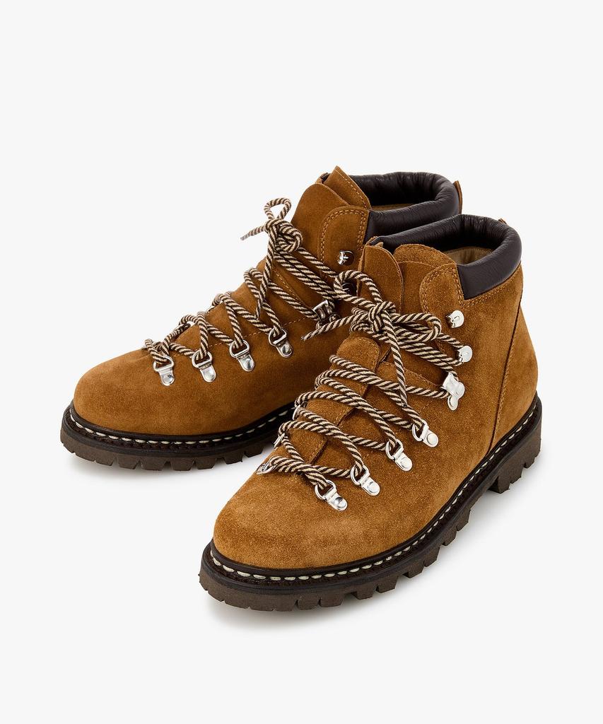 Мужские ботинки Avoriaz из замши [Paraboot] Цвет: Верблюжий 4715318304