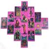 Pink Tarot Deck A 78pcs Vibrant Illustrations, Easy-to-Read Guide, Great For Beginners , Meditation & Party Games & Gift Giving
