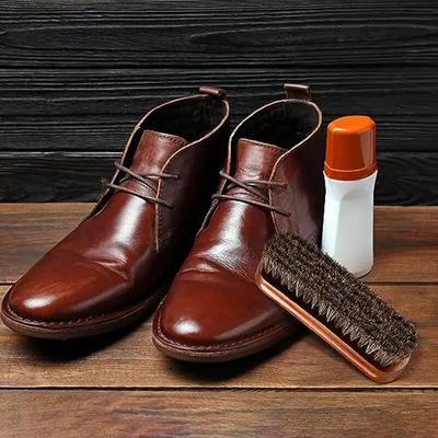 Длинная ручка для чистки и смазки щетки для полировки обуви из конского волоса набор щеток для ухода за кожаной обувью и ботинками аппликаторы для чистки
