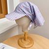 Bow Scarf Peaked Cap Rural Style Strappy Bandana Cap Fashion Headscarf Baseball Hat  Outdoor