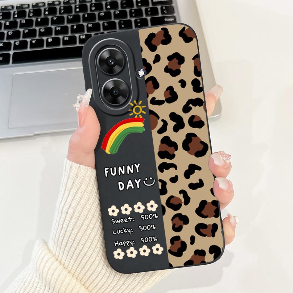 Для Realme Note 60 2024 Модный чехол с рисунком для Realme Note60 4G Мягкие силиконовые противоударные чехлы