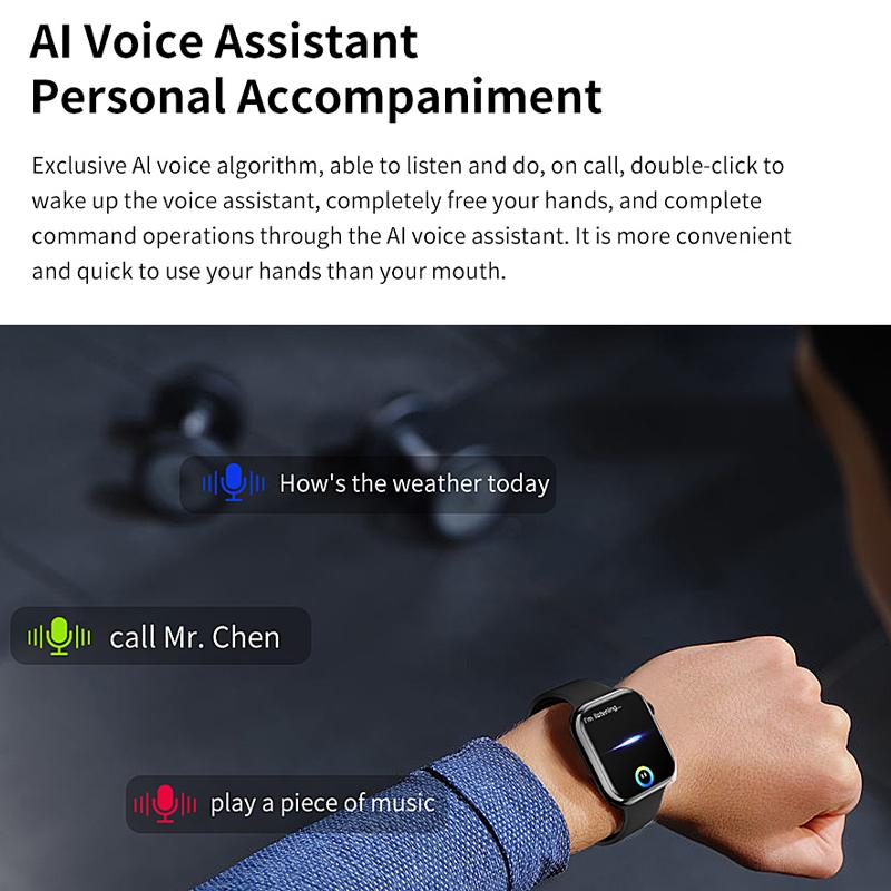 Watch 9 Смарт-часы для мужчин Температура тела BT Вызов NFC Всегда на дисплее Фитнес Женская серия Смарт-часы