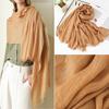 Monochrome Thin Scarf Women'S Sunscreen Shawl Solid Color Simple Imitation Cotton And Linen Silk Scarf High-End Yarn