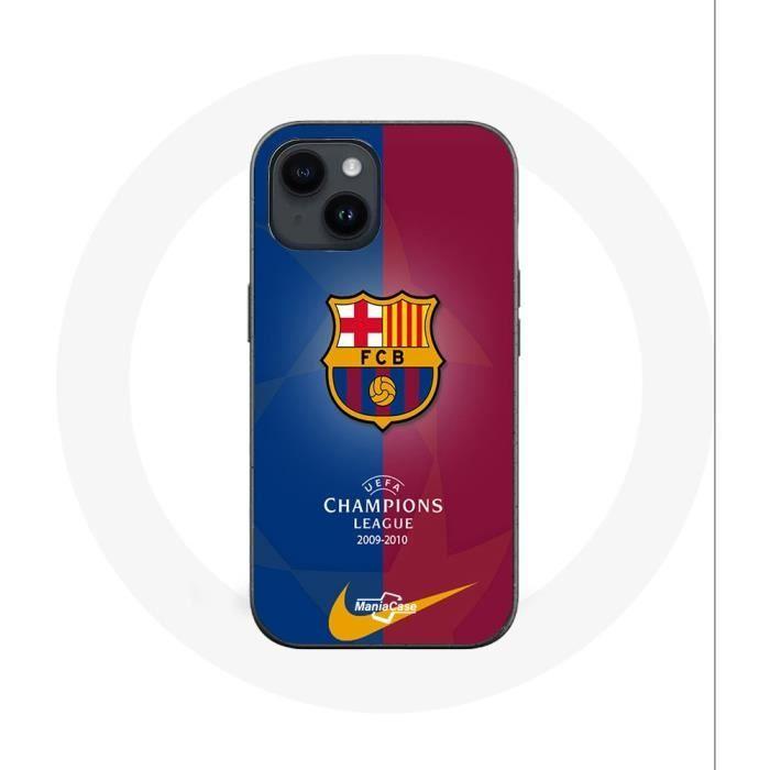 Чехол для iPhone 14 Plus - Maniacase - FCB - Мягкий - Черный - Синтетический