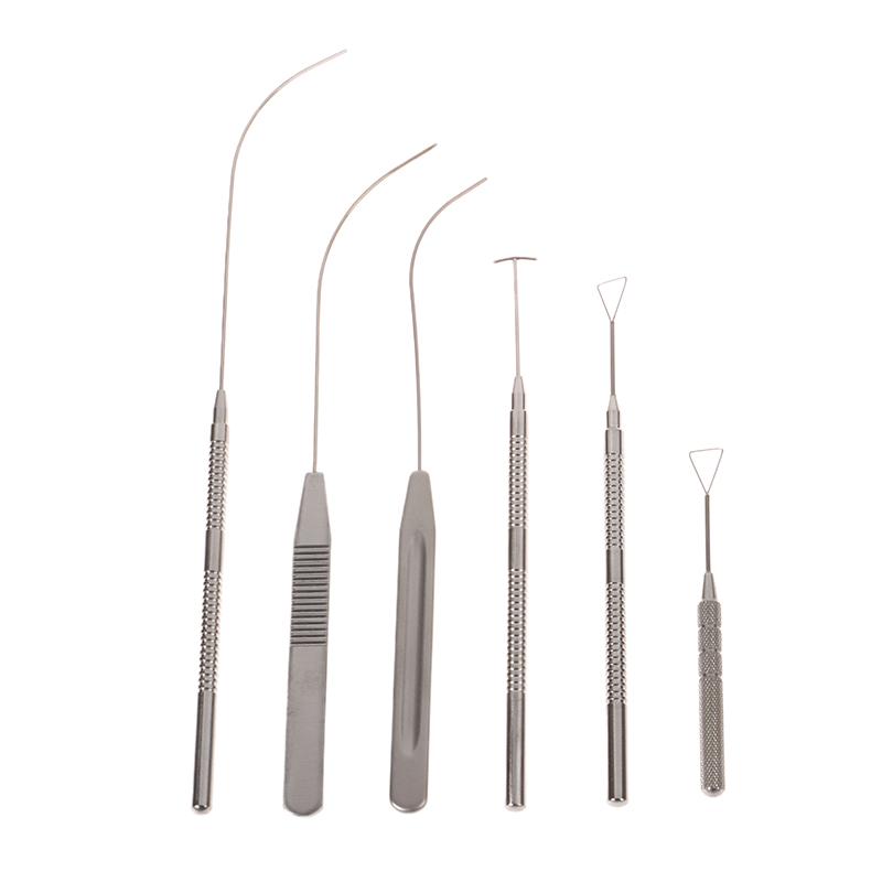 Двойной конструктор век Треугольный симулятор Изогнутый инструмент для вставки двойного века Т-образный конструктор Офтальмологические инструменты