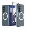 Роскошный магнитный беспроводной зарядный прочный ПК-чехол для Samsung Galaxy Z Fold 7 6 5 Полный комплект Экран передняя HD-пленка Ударопрочная крышка