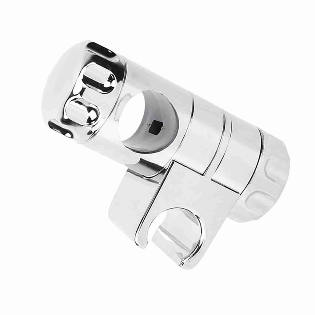 ABS Bathroom Shower Head Slide Bracket Adjustable Clamp Holder 25mm Hole