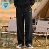 Мужские вязаные брюки Jeanswest Life свободного кроя с широкими штанинами и завязками