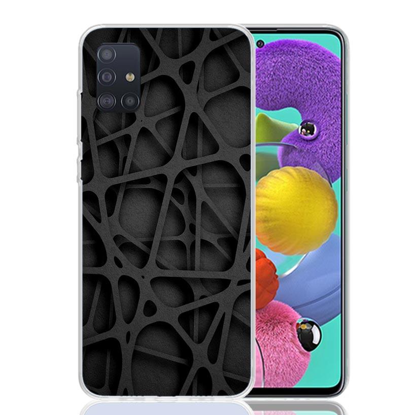 Чехол для телефона с узором из кованого карбона для Samsung Galaxy A52 A51 A50S A12 A22 A32 A72 A10S A30S A31 A71 Note 20 Ultra 10 Plus S10 Gal