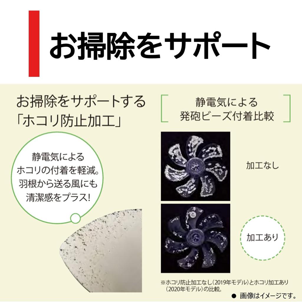 Вентилятор TOSHIBA для гостиной, 7 лопастей, 3 уровня воздушного потока, пульт дистанционного управления, защита от пыли, таймер отключения двигателя переменного тока, светло-серый TF-30AL26