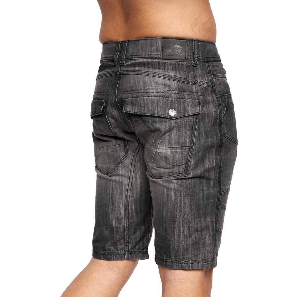 Crosshatch Mens Winston MVE Denim Shorts