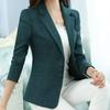 Korean Elegant Women Tailoring Blazer Casual Suits Long Sleeve Office Lady Business Slim Coats Female Large Size Outdoor Clothes