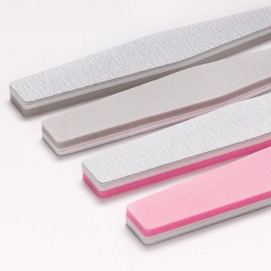 2 Pcs Nail Polishers Double-sided Great Friction Reusable Beauty Caring Thick Manicure Shaping Nails Long Nail Files Polishing Tool Nail Salon Stuff