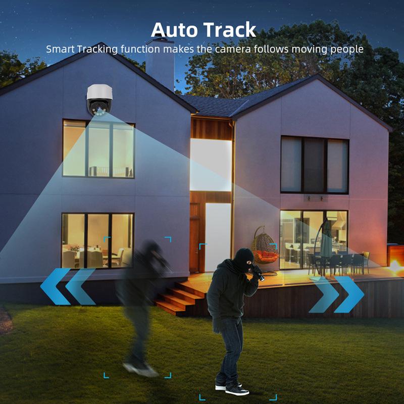 Acarte 4K 8MP PTZ Security Camera System