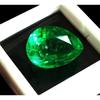 Certified Natural Green Colombian Emerald Pear Cut 9+ Ct Stunning Gemstone