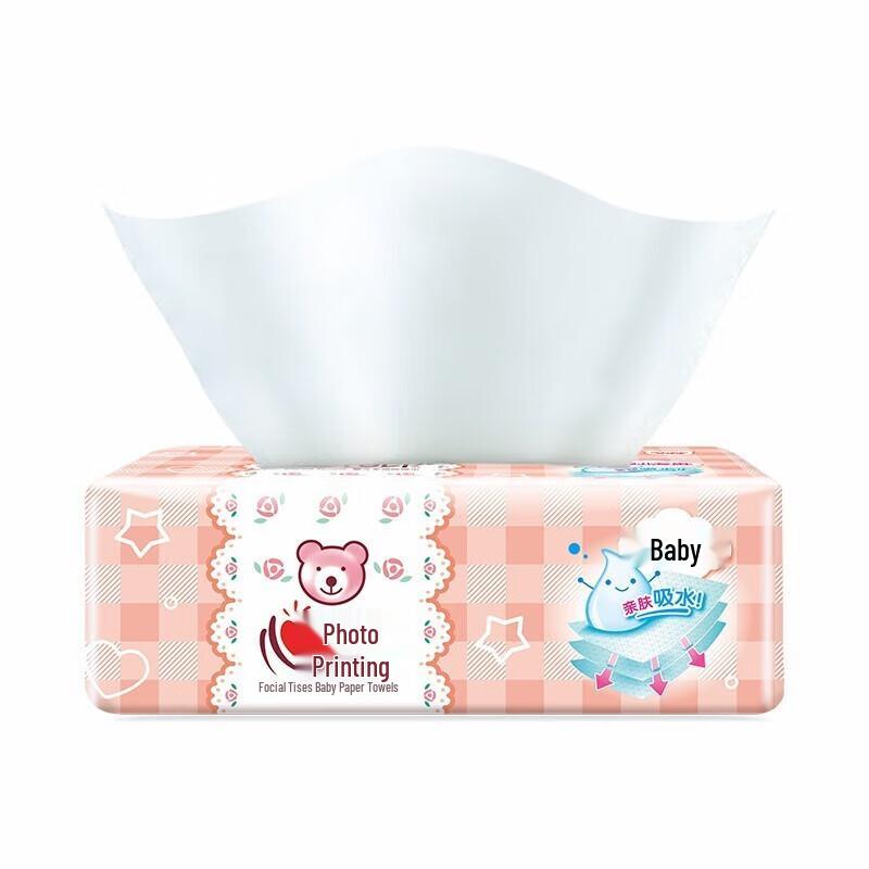 Мягкие салфетки Mind Bridge Baby, 3-слойные, в мягкой упаковке