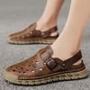 Fashion Summer Hollow Shoes Fashion Breathable Mens Sandals Outdoor Beach Sandals Breathable Men Casual Shoes Comfort Male Sneakers
