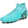 Men's/ Women's Football Boots Youth Artificial Grass Training Long Nails TF Microfiber Mesh Breathable Football Shoes Children's Football Shoes