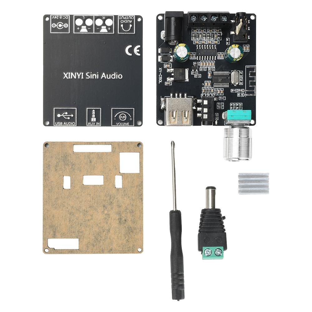XY-C100L/H XY-C50L/H Bluetooth 5.0 Стерео Аудио Модуль Усилитель Сабвуфера Плата 50Вт/100Втx2 Двухканальный 360-градусная Настройка