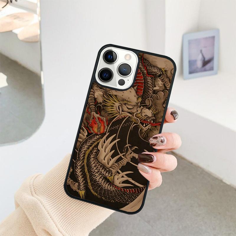 Легендарный Китайский Дракон Чехол для Телефона Для iPhone 17 Air 16 15 14 11 12 13 Pro MAX Plus coque Обложка Корпус