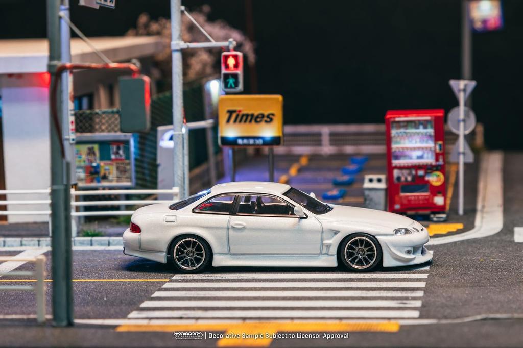 Speedmaster Japan TARMACWORKS VERTEX Toyota Soarer JZZ30 Белый Готовая модель 1/64 T64G-080-WH