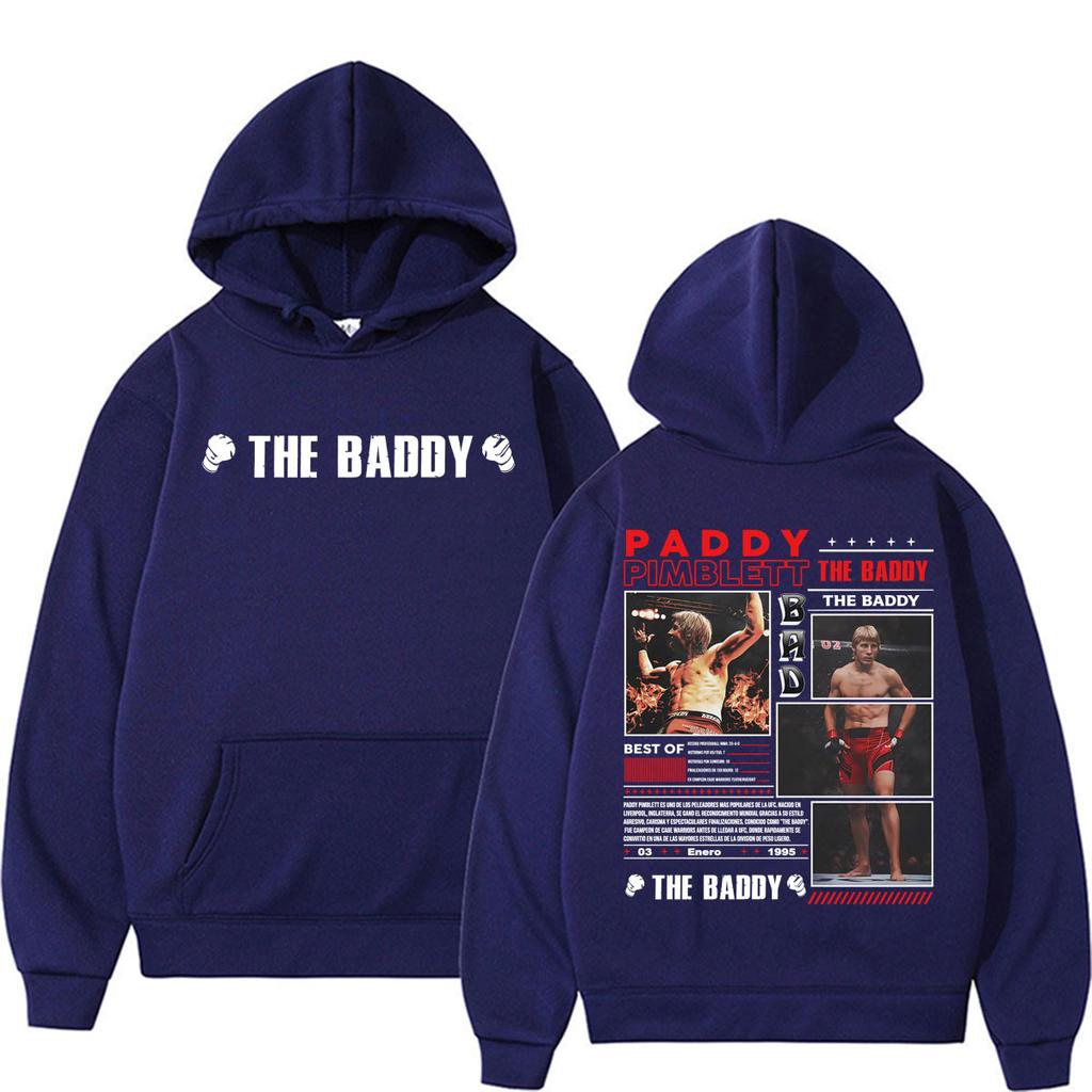 Падди Пимблетт The Baddy Ретро Графические Худи Мужские Женские Мода Эстетика Насилия Толстовка С Капюшоном Высокого Качества