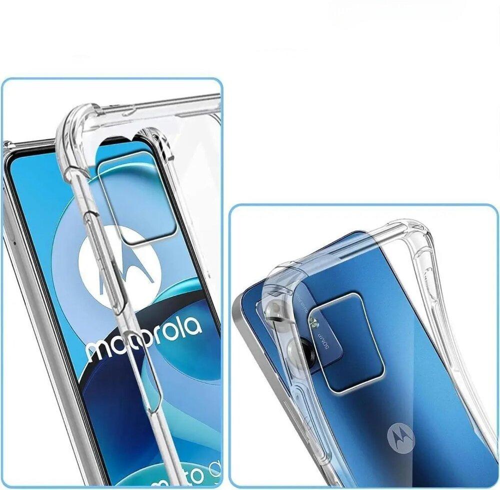 Case for Motorola Moto G24 / G24 Power / G04, Dropproof, Transparent