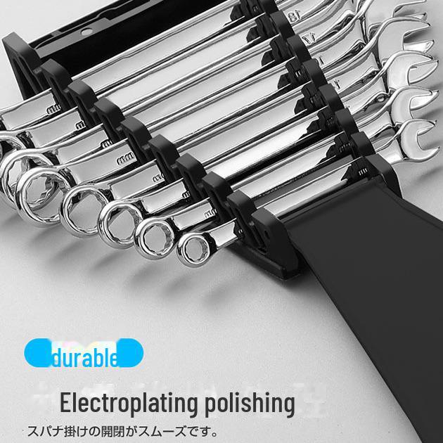 Набор многофункциональных двусторонних ключей с трещоткой Green Forest