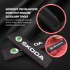 AAABT1 Car Seat Belts Covers Padding Carbon Fiber Belt Shoulder For Skoda Rapid Octavia Derivative Enyaq-iV VisionS Yeti Scala