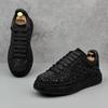 Fashion Men Thick Bottom Trend Rhinestones Light Luxury Full Diamond Fashion Korean Version Men Low-top Casual Sneakeas 8
